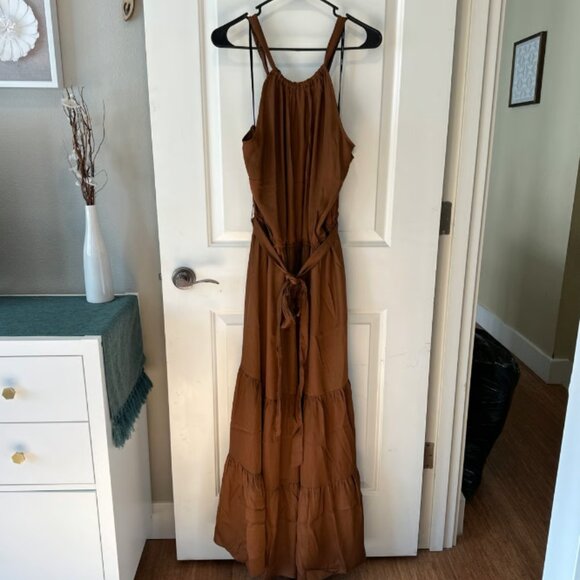 NWT‎ Maxi Halter Dress - Picture 1 of 5